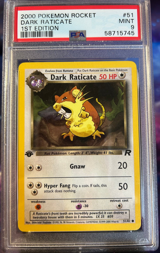 2000 Rocket Dark Raticate