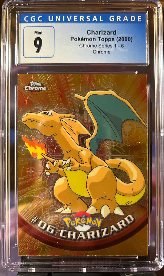 2000 Topps Chrome Charizard