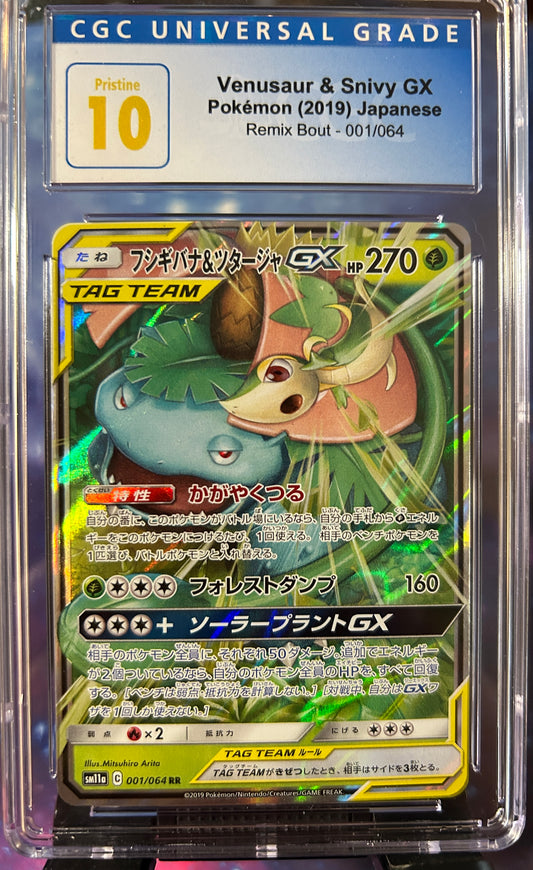 2019 Venasaur & Snivy GX